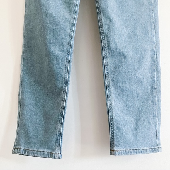 ASOS NA-KD Women’s Cropped Jeans in Blue Light Wash 38 - Picture 8 of 15